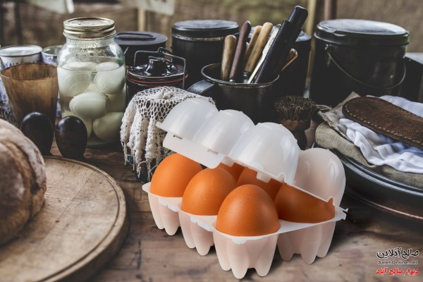 ظرف نگهداری تخم مرغ با طراحی سوییس