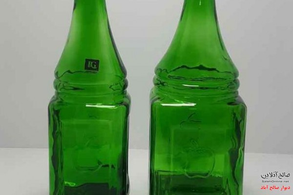 پخش عمده بطری سبز ونیز پایه دار ۳لیتر