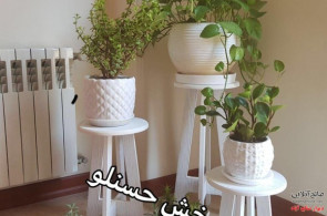 فروش عمده میز گلدان ۳سایز