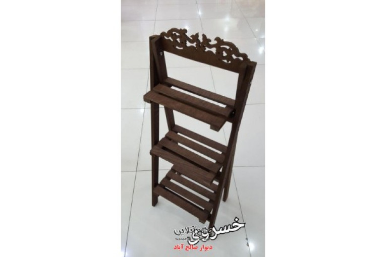 فروش عمده استند نردبان تاج دار  Mdf